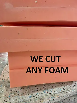  Foam Upholstery  Cut To Size Foam Sheets Density Medium Soft Firm High • £0.99