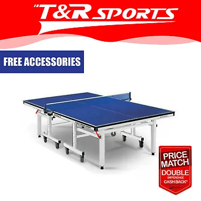 $399.99 • Buy PRIMO 16MM Top Table Tennis Table Free Bats Balls Net For Indoor Home Game