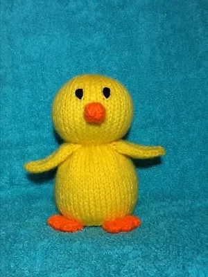 KNITTING PATTERN - Easter Chick Chocolate Orange Cover Or 15 Cms Chicken Toy • £3.25