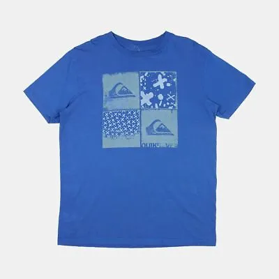 Quicksilver T-Shirt  / Size M / Mens / Blue / Cotton • £10.80