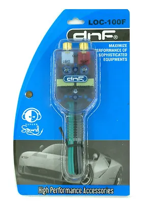 DNF High To Low Adjustable Impedance Converter 2 Channel RCA High- Low Line Out • $9.75