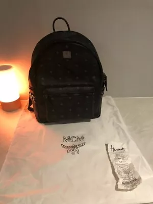 MCM Black Backpack Perfect Condition • £200