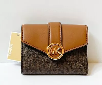 Michael Kors Carmen Medium Flap Bifold Wallet • $59.80