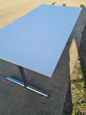 £60 • Buy Foldable Table With Stainless Steel Legs /Desk/ Flip Top