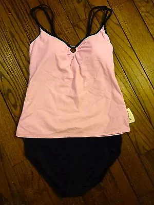 Mainstream Tankini Swimsuit -Pink- 2 Piece Set      $68.00 • $7.99