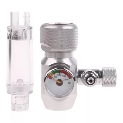 Aquarium Co2 Regulator With Solenoid Co2 Pressure Reduce Control Reaction • £18.52