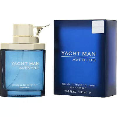 YACHT MAN AVENTOS By Myrurgia (MEN) - EDT SPRAY 3.4 OZ (BLUE BOX) • $21.15