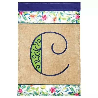 Flg Dapp Monogram C Spring Blap/Prt Garden Large • $30.56