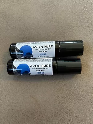 Lot Of 2 / Avon Pure Roll-On Essential Oils Head On / 0.34 Fl Oz 10 Ml / Sealed • $22.99