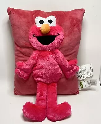 Elmo 3D Pillow Plush Sesame Street 10”x13” • $21.99