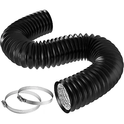 Flexible 8 Inch 10 Feet Aluminum Ducting 4 Layer Protection Dryer Vent Hose • $16.56