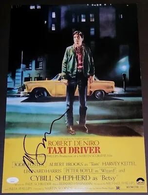 Martin Scorsese Signed Autographed 12x18 Photo Taxi Driver Director JSA AQ33290 • $499.99