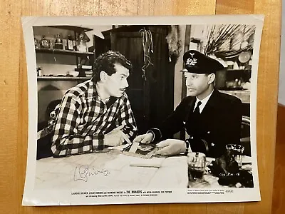 Laurence Olivier Signed Still From The Invaders Or 49th Parallel  • £77.14