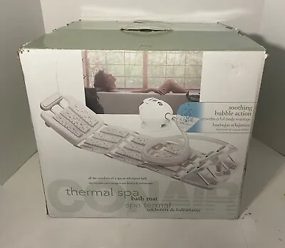 CONAIR Thermal Spa Bath Mat Tub Foot/Body Massage Bubble Mat Model MBTS15 New • $159.95