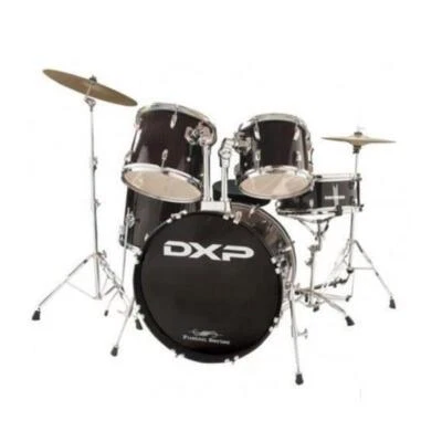 DXP Fusion TX06PB 5pc Drum Kit - Black • $667.95