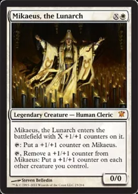 [1x] Mikaeus The Lunarch - Slight Play English - Innistrad MTG Magic • $0.99