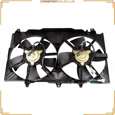 For Infiniti G35 Nissan Engine Radiator Condenser Cooling Front Fan Assembly New • $80.74