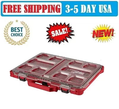 Milwaukee Tool 48-22-8431 PACKOUT 11-Compartment Low-Profile Impact Resistant • $44.95