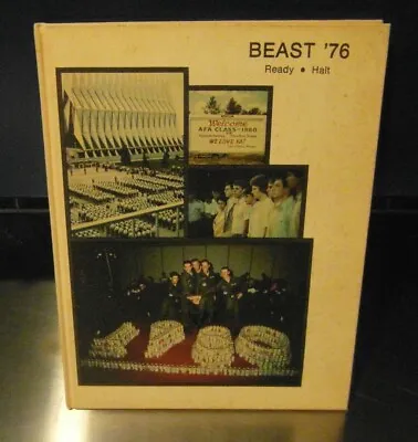 1976 US Air Force Academy Beast Basic Cadet Training USAFA Colorado Yearbook • $19.99