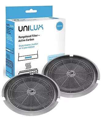 ELECTROLUX WESTINGHOUSE R/HOOD  ARCFD ULX251 - 2 Pack CARBON CHARCOAL FILTER • $24.95