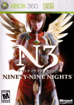 N3: Ninety-Nine Nights (Xbox 360) [NTSC-J] - WITH WARRANTY - NinetyNine • $10.79