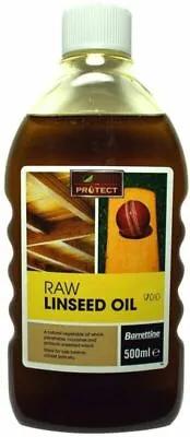 Nourish & Protect Raw Linseed Oil 500ml Natural • £7.19