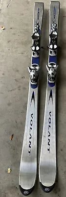 Volant CHUBB Powder Skis STEEL  152cm W/ Salomon Bindings POWDER READY SKI TODAY • $349.99