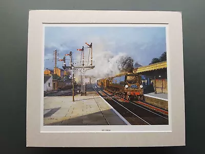 Malcolm Root Steam Train Print 'On Trial' UNFRAMED • £21.50
