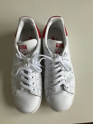 $20 • Buy Adidas Stan Smith White Leather Shoes / Sneakers