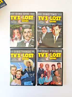 T.V.'S LOST SHOWS 4 DVD Boxed Set Lassie Dragnet Petticoat Junction Cisco Kid • $9.97