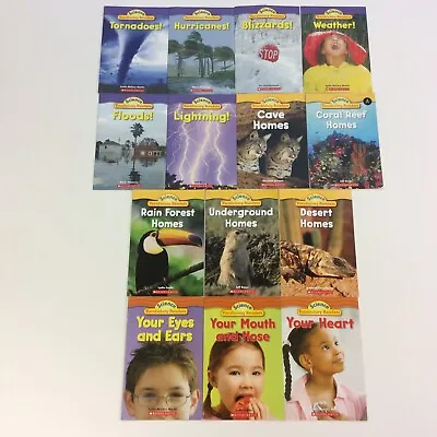 1st 2nd Grade Science Vocabulary Readers 14 Scholastic Picture Book Lot • $23.99