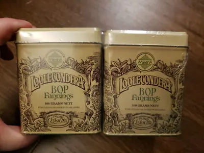 Mlesna Loolecondera BOP Fannings Strong Brew Pure Ceylon Black Tea  2 Tins • $15.99