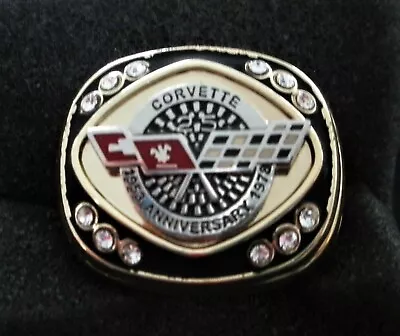 Corvette 25th Silver Anniversary 14 Carat Gold Filled Signet Ring  • $24.99
