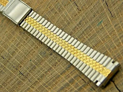 Speidel Vintage Stainless NOS Sliding Clasp Watch Band Unused 9mm-12mm Ladies • $19.95