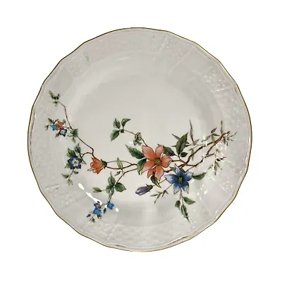 Mikasa Renaissance Monique Salad Dessert Plates Floral 8.25   X3 D4901 • $21.99