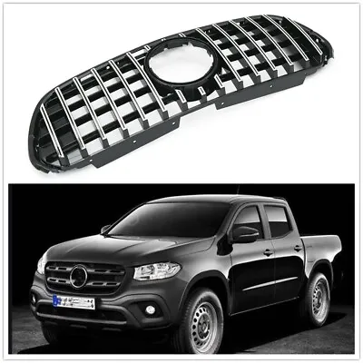 1x Front Bumper Grille Grill For Mercedes Benz X-Class 2018 2019-2020 Silver Hpy • $261.56