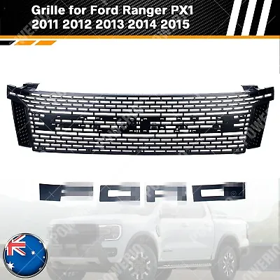 Front Mesh Grill For Ford Ranger PX1 2011 2012 2013 2014 2015 Grille • $249