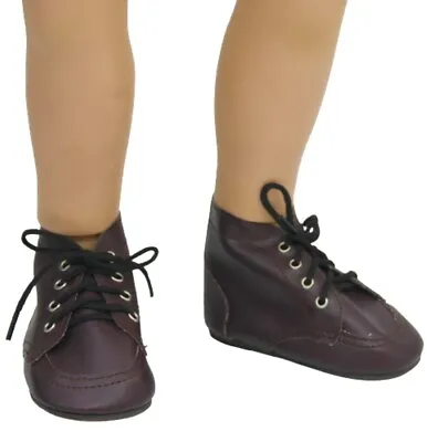 Brown Loafer Boots Fit 23  My Twinn Size Boy Doll • $12.49