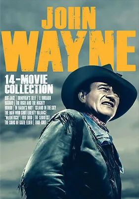 John Wayne - 14 Movie Collection (dvd) New Factory Sealed • $16.99