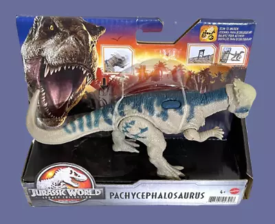 Dinosaur Figure JURASSIC WORLD Toy Pachycephalos Aurus Legacy Mattel Collection • $15.77