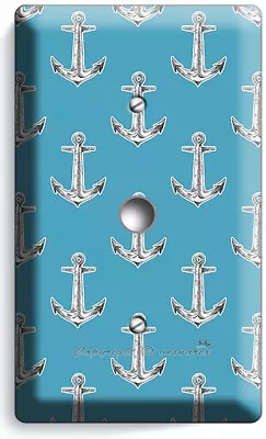 Vintage Sailboat Boat Anchor Theme Light Switch Outlet Plate Nautical Room Decor • $17.99