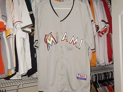 JOSE REYES Autographed MIAMI MARLINS Jersey + COA! • $119.99