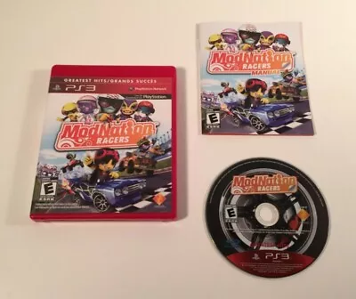 Mod Nation Racers - Greatest Hits - Playstation 3 PS3 - Game Complete - Tested • $8.86