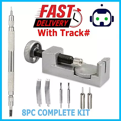 Adjustment Watch Band Strap Bracelet Link Pin Remover Repair Resizing Tool Kit • $7.49