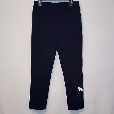 Puma Power Cat Black Casual Ahtletic Style #849927-01 Sweatpants Men's M • $24.99