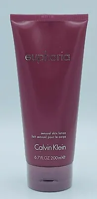 $28 • Buy Euphoria Sensual Skin Lotion By Calvin Klein For Her-6.7 Fl Oz200 Ml