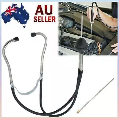 Dual Tube Car Engine Sound Diagnostic Tool Mechanic's Stethoscope Automotive AU • $11.21