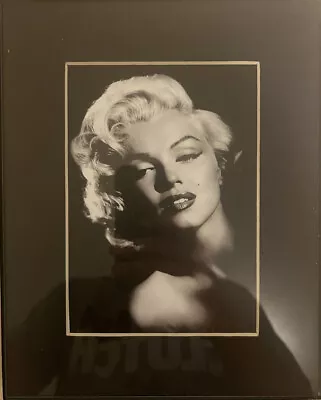 Marilyn Monroe Iconic Photo Black & White Framed Art Print 8x10 Excellent • $19.99