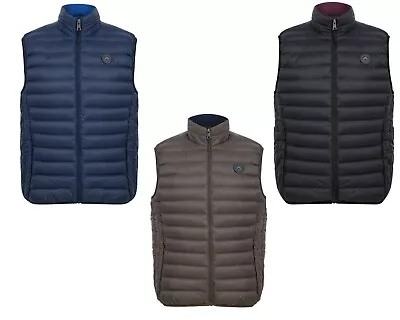 Mens Gilet Sleeveless Bodywarmer Quilted Tokyo Laundry Puffer Waistcoat S-M • £24.99