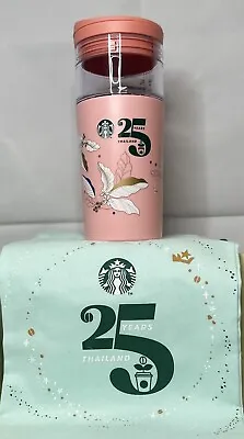 Starbucks Thailand 25th Anniversary 2 In 1 Muan Jai Blend Tumbler • $37.87